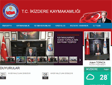 Tablet Screenshot of ikizdere.gov.tr